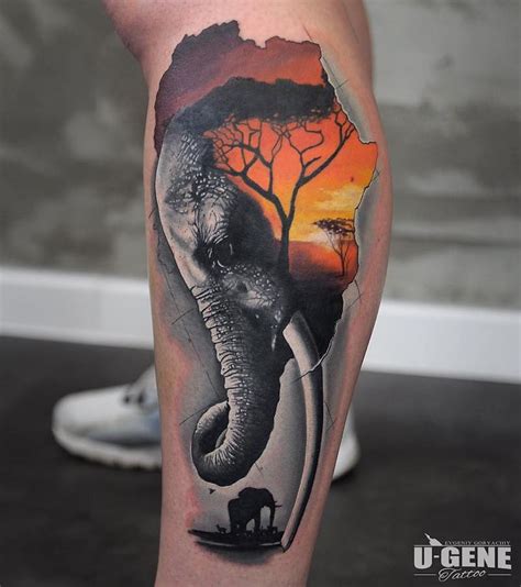 cool elephant tattoos|elephant tattoos for men.